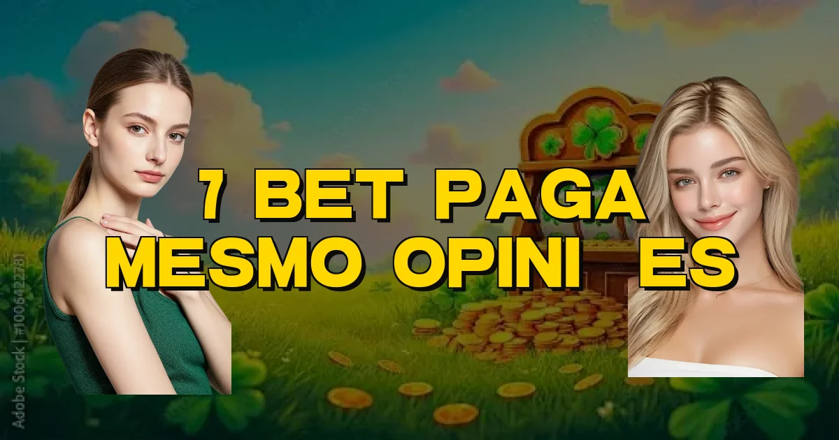 7 Bet Paga Mesmo Opiniões Oficial