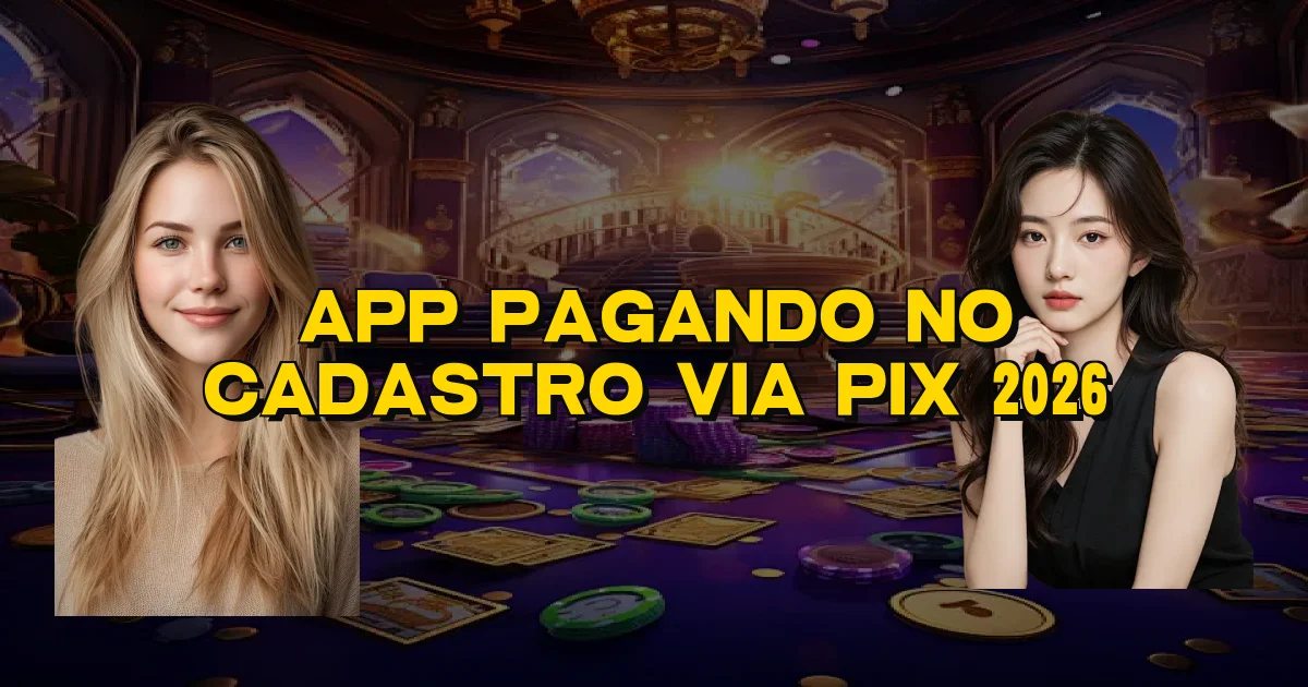 App Pagando No Cadastro Via Pix 2026 Oficial