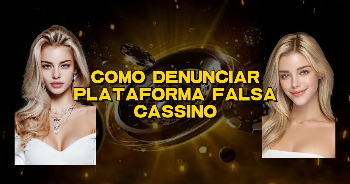Como Denunciar Plataforma Falsa Cassino Oficial