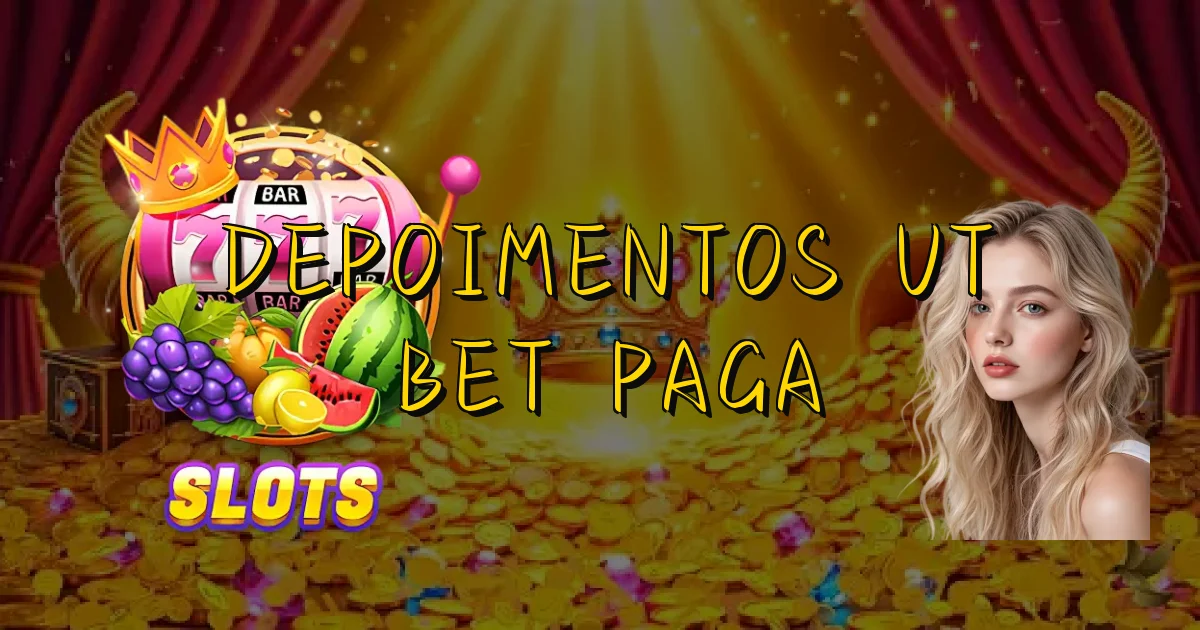 Depoimentos Ut Bet Paga Oficial