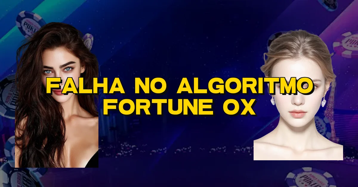 Falha No Algoritmo Fortune Ox Oficial
