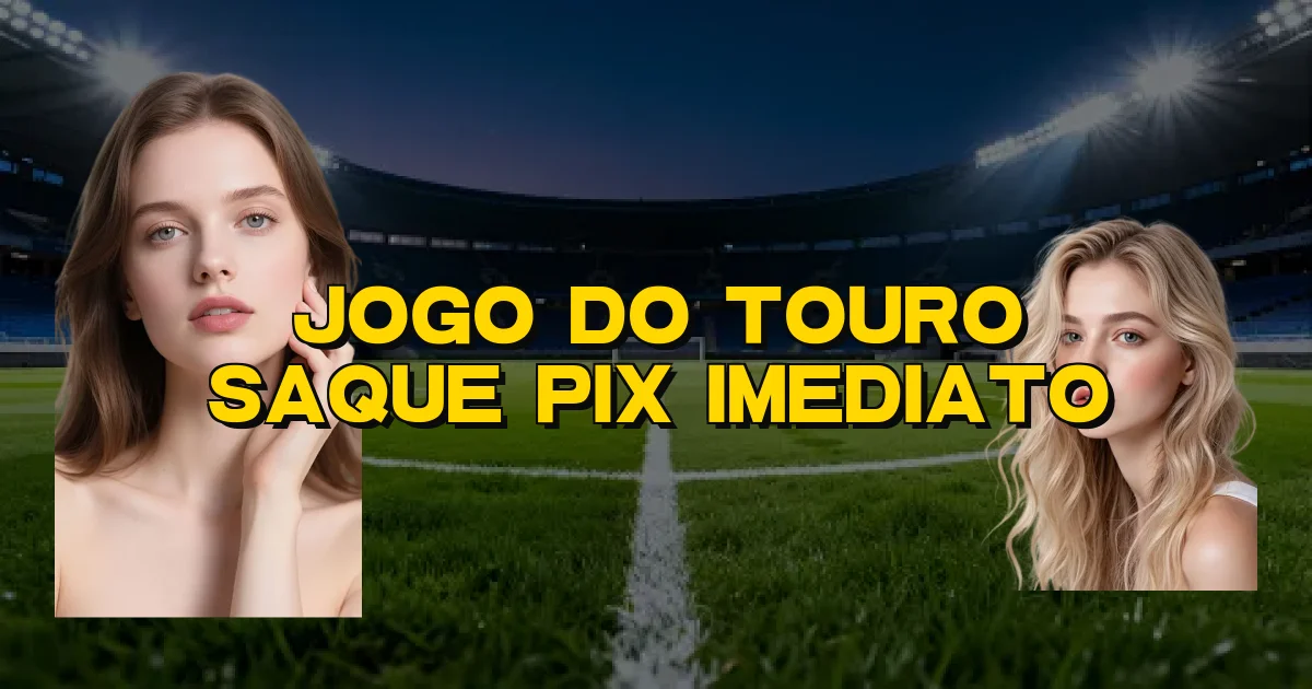 Jogo Do Touro Saque Pix Imediato Oficial