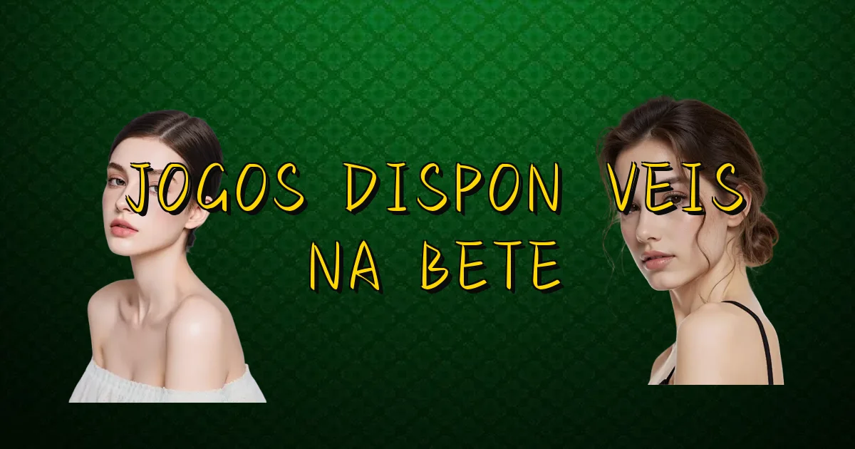 Jogos Disponíveis Na Bete Oficial